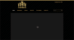 Desktop Screenshot of ghanamovieawards.com